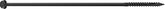Camo 0365284 Structural Screw, 5/16 in Thread, 12 in L, Hex Head, Hex Drive, Sharp Point, PROTECH Ultra 4 Coated, 50